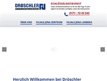 Tablet Screenshot of droeschler-jena.de